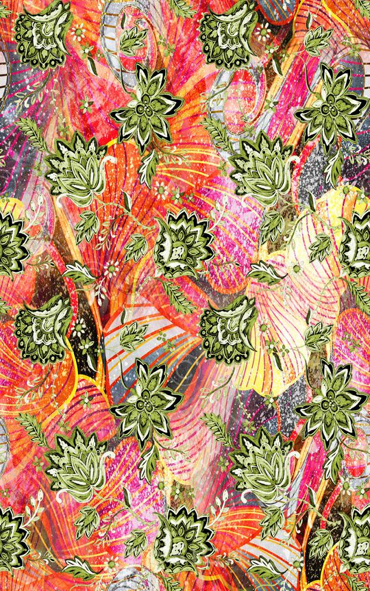 民族风印花华亿平台图片