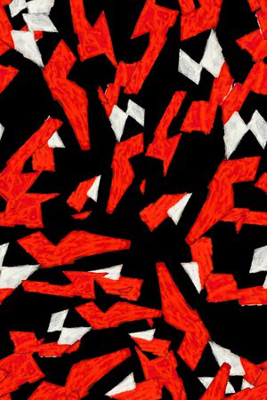 线条印花华亿平台图片