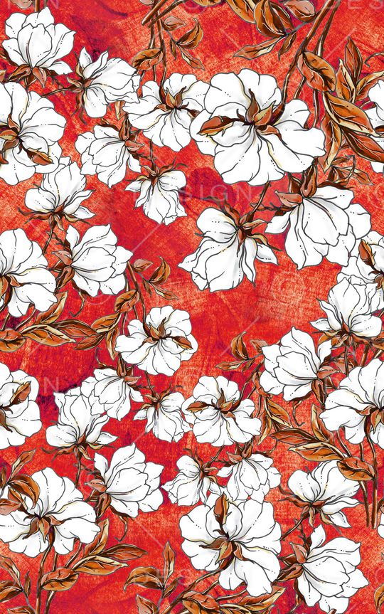 小碎花印花华亿平台图片