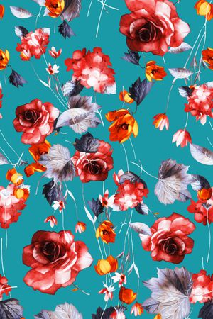 小碎花印花华亿平台图片