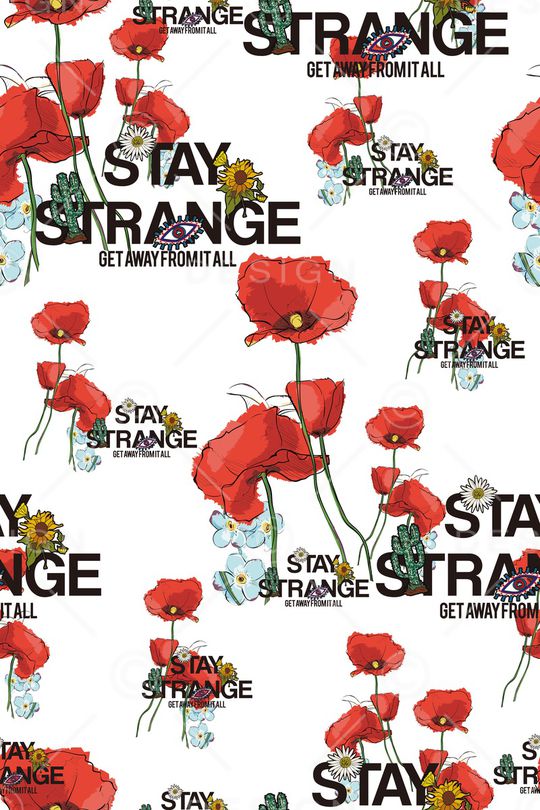 字母印花华亿平台图片