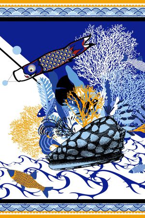 海洋印花华亿平台图片