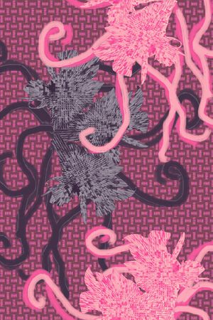 条纹印花华亿平台图片