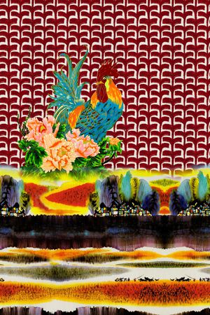 民族风印花华亿平台图片