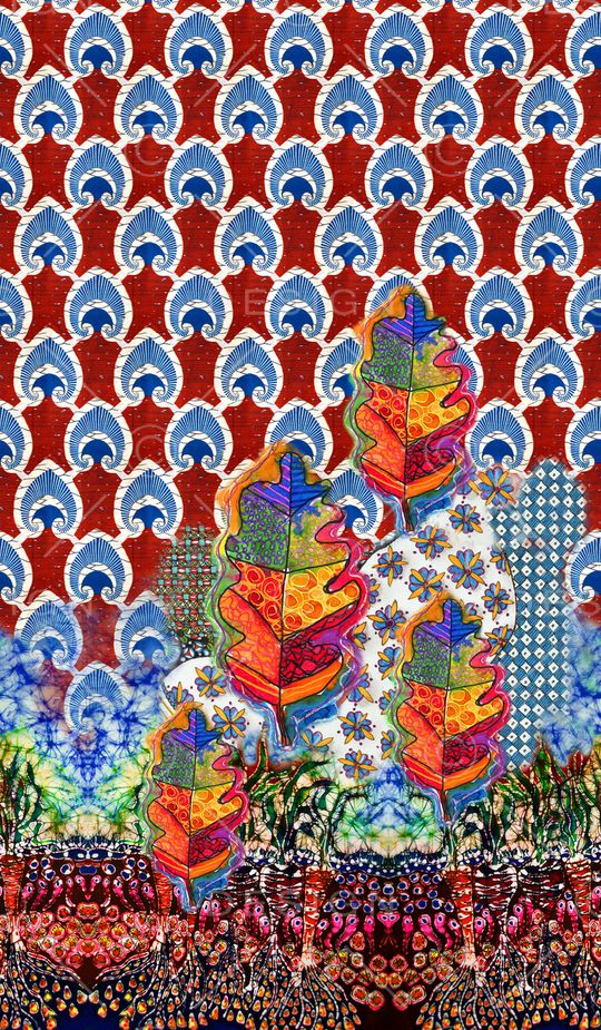 民族风印花华亿平台图片