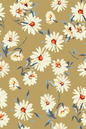 小碎花印花华亿平台图片