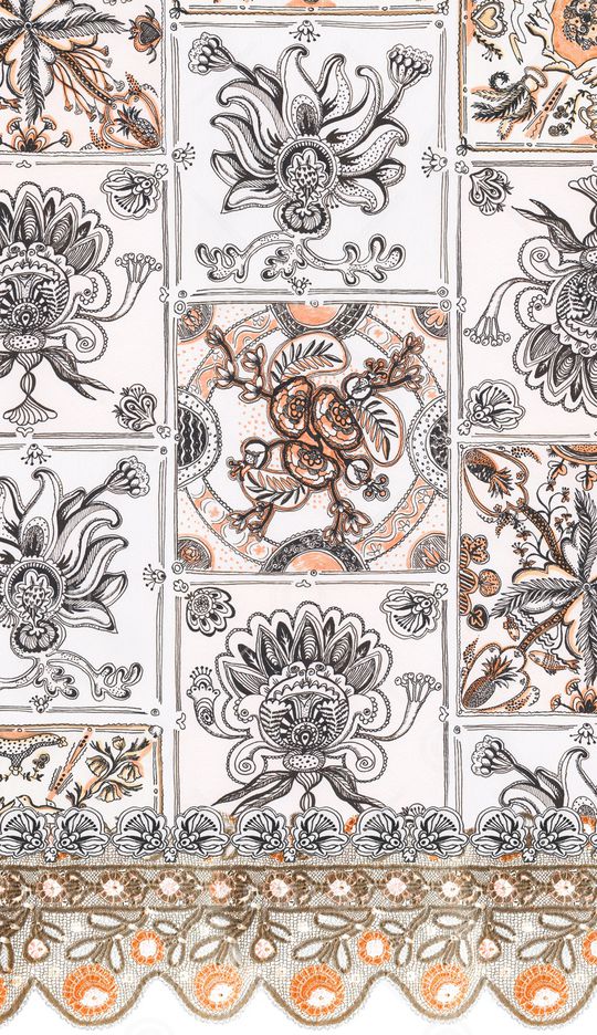 民族风印花华亿平台图片