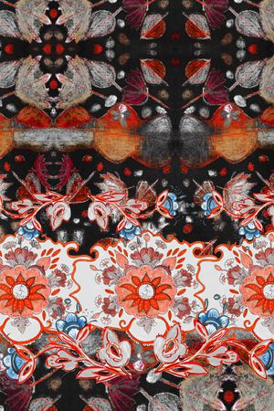 民族风印花华亿平台图片