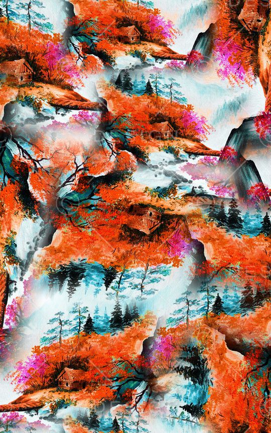 肌理印花华亿平台图片