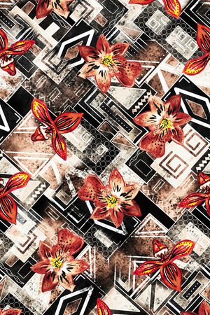 数码华亿平台印花华亿平台图片