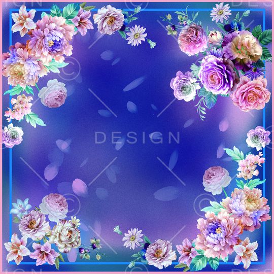 动物花卉印花华亿平台图片