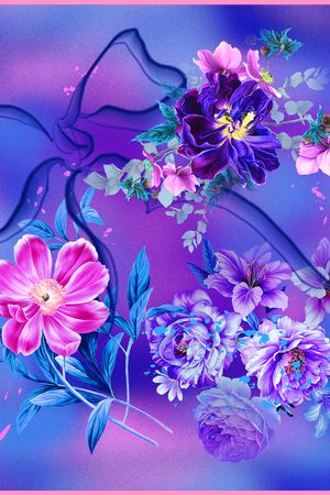 动物花卉印花华亿平台图片