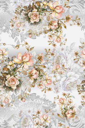 小碎花印花华亿平台图片