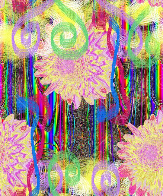 条纹印花华亿平台图片