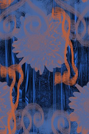 条纹印花华亿平台图片