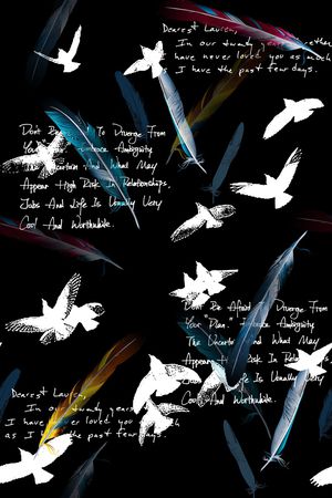 羽毛印花华亿平台图片