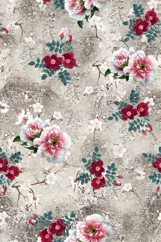 中国风印花华亿平台图片