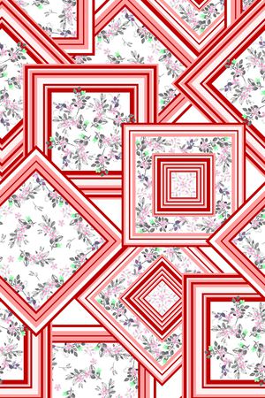 小碎花印花华亿平台图片