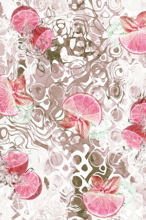 春夏华亿平台印花华亿平台图片