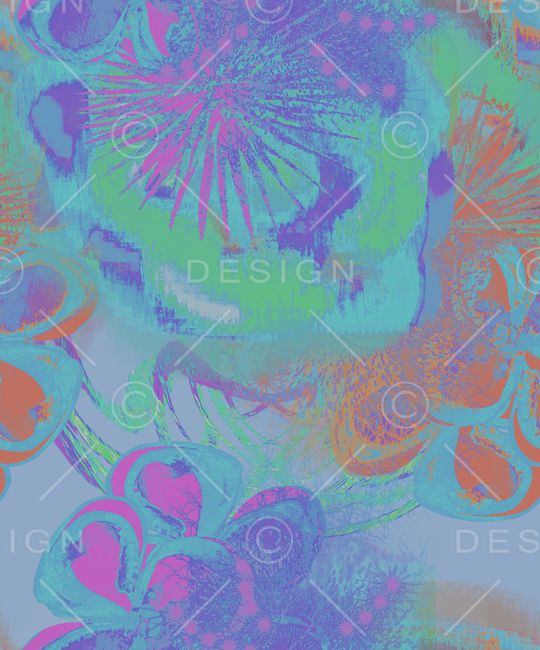 条纹印花华亿平台图片