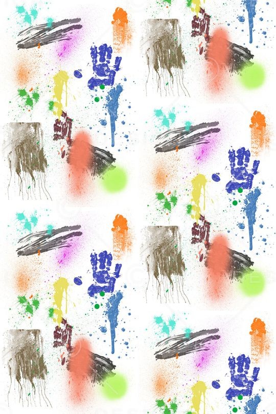 涂鸦印花华亿平台图片