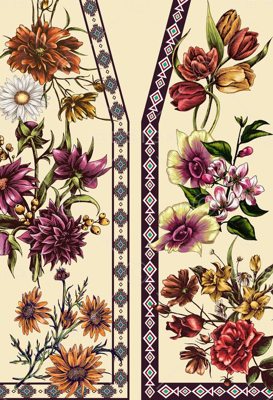 民族风印花华亿平台图片