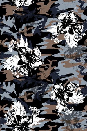 抽象印花华亿平台图片