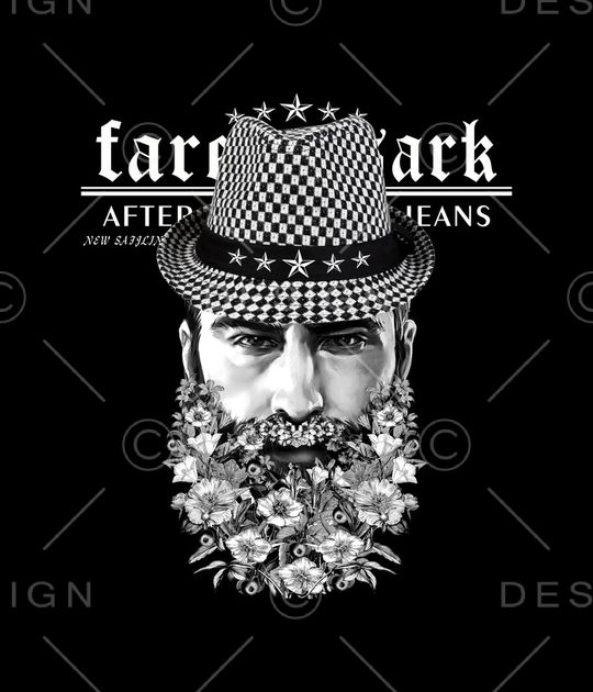 人物印花华亿平台图片