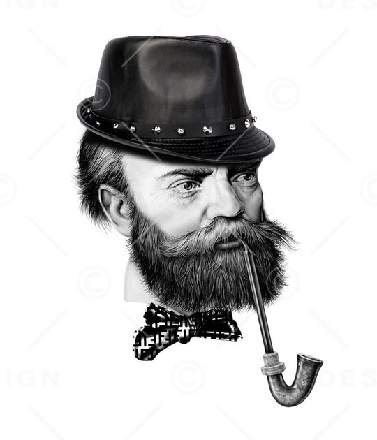 人物印花华亿平台图片