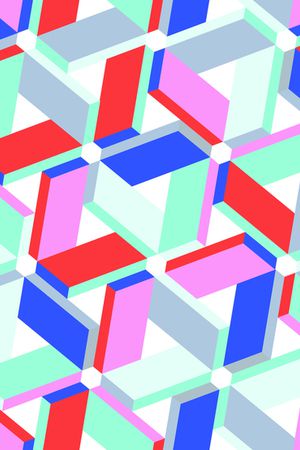 三角形印花华亿平台图片