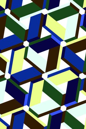 三角形印花华亿平台图片