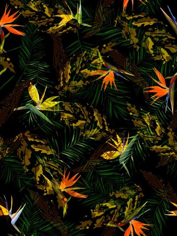 抽象男装印花华亿平台图片