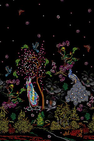 定位花印花华亿平台图片