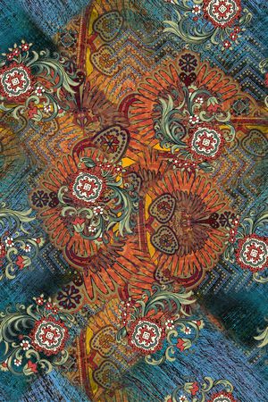 民族风印花华亿平台图片