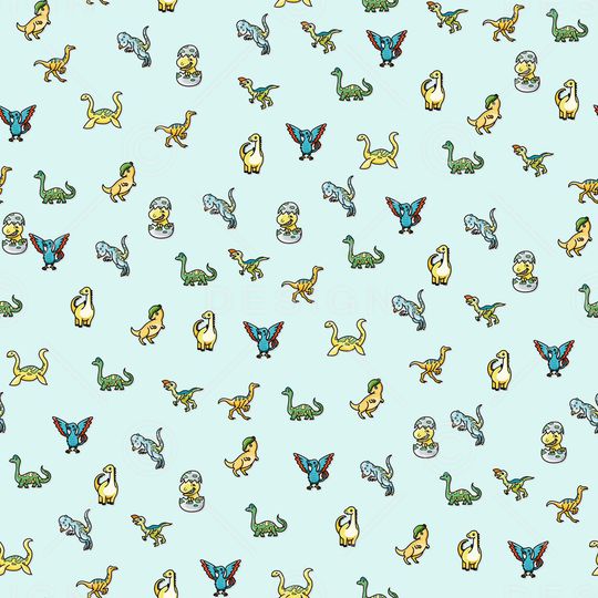 卡通动物印花华亿平台图片