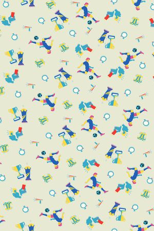 卡通动物印花华亿平台图片