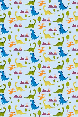 卡通动物印花华亿平台图片