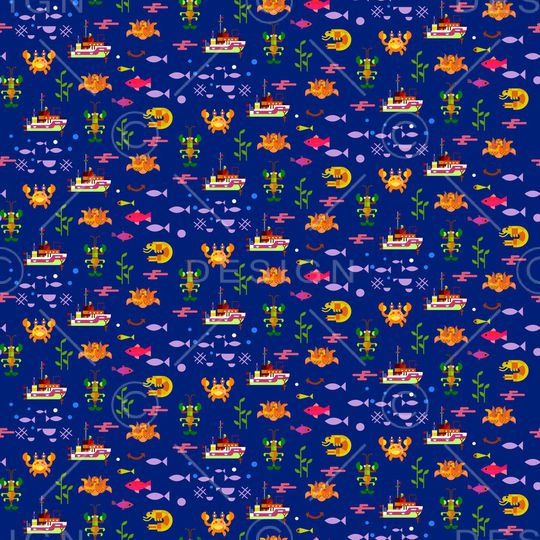 卡通动物印花华亿平台图片