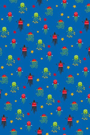 卡通动物印花华亿平台图片