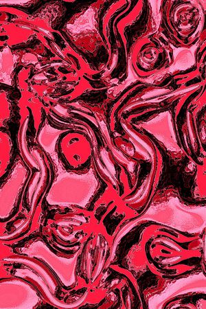 条纹印花华亿平台图片