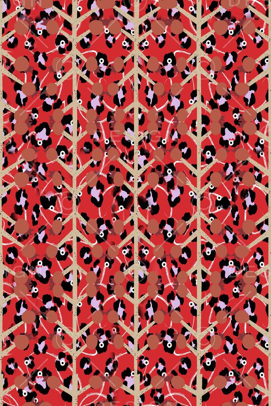 抽象印花华亿平台图片