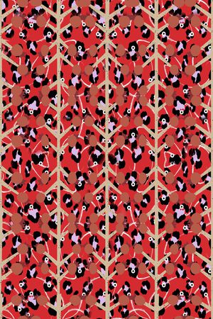 抽象印花华亿平台图片