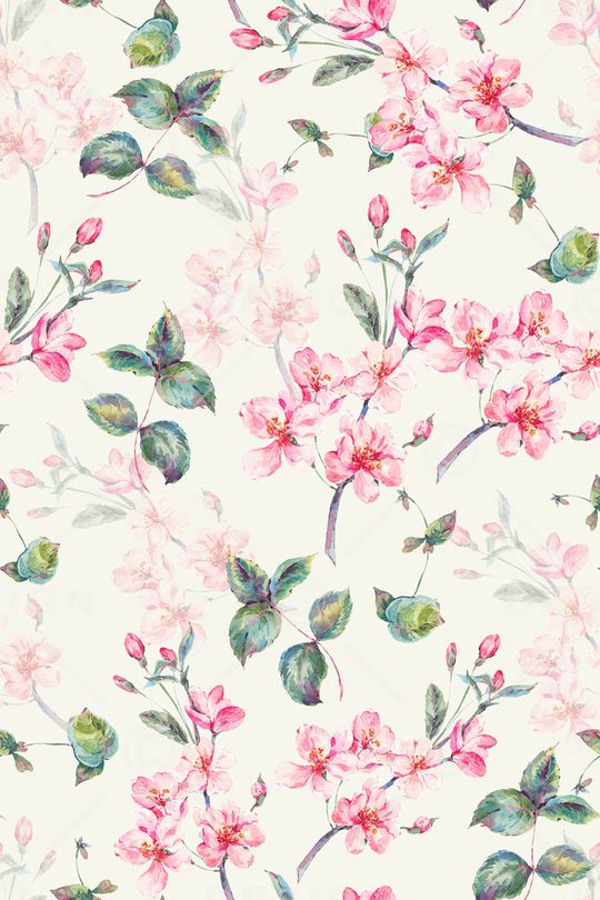 手绘花卉印花华亿平台图片