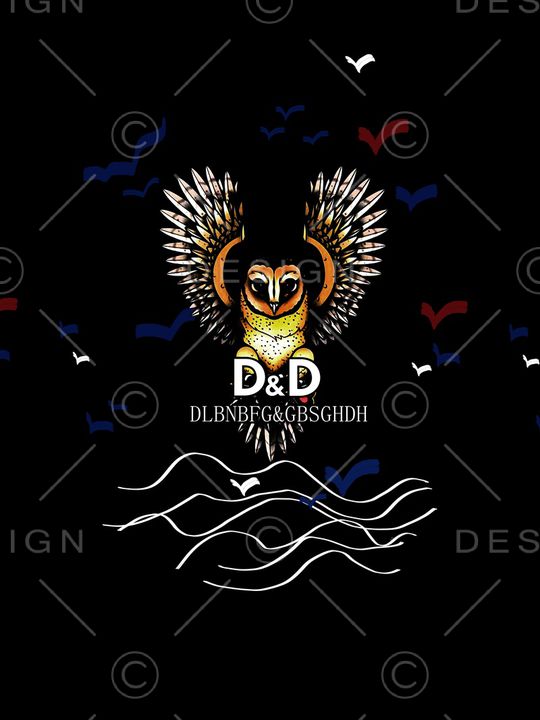 猫头鹰印花华亿平台图片