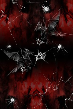 抽象神秘印花华亿平台图片