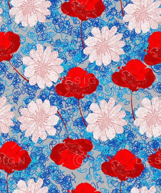 抽象印花华亿平台图片