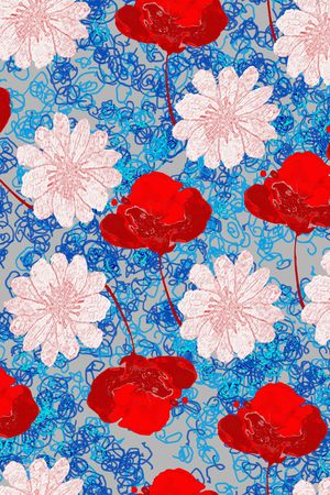 抽象印花华亿平台图片