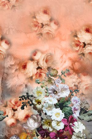 旗袍印花华亿平台图片