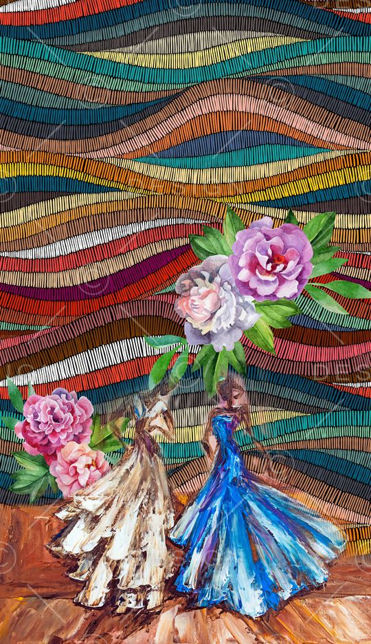 定位花印花华亿平台图片