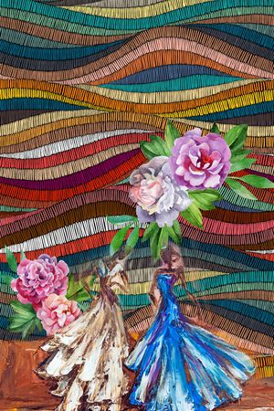 定位花印花华亿平台图片